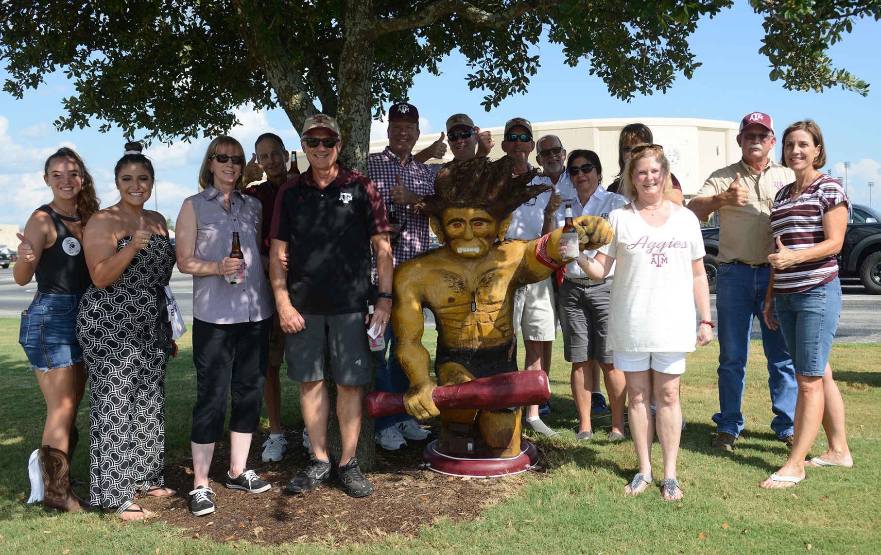 Texas A&M vs. Texas State football tailgates
